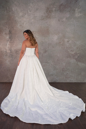 Essense of Australia D4149 #3 (IVQ) IVORY JACQUARD thumbnail