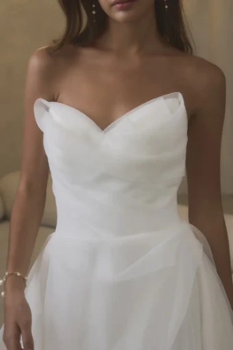 Casablanca Bridal 2631 Dawson #1 Ivory thumbnail