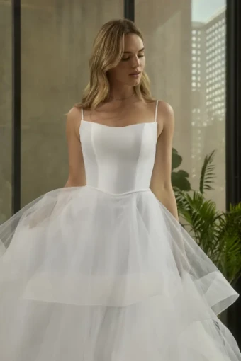 Casablanca Bridal BL500 Marilu #1 Ivory Ivory thumbnail