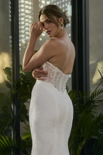 Casablanca Bridal BL494 Carnelian #1 ivory nude ivory thumbnail