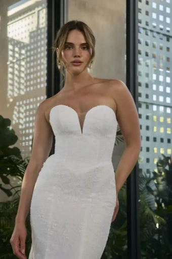 Casablanca Bridal BL494 Carnelian #3 default ivory nude ivory thumbnail