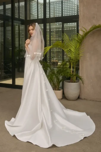 Casablanca Bridal BL502-1 Marcelyn #1 Ivory thumbnail