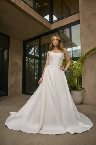 Casablanca Bridal BL502-1 Marcelyn #2 default Ivory thumbnail