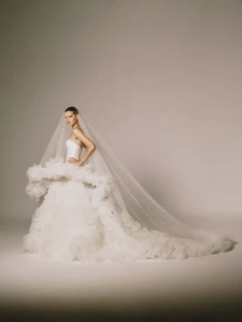 Bellasposa Runway Collection RH034 #1 Ivory thumbnail