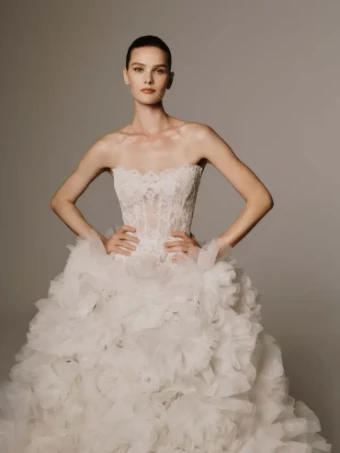 Bellasposa Runway Collection RH039 #1 Ivory thumbnail