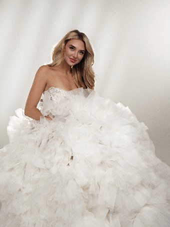Bellasposa Runway Collection RH039 #2 Ivory thumbnail