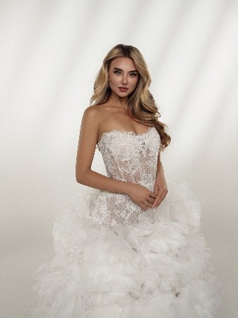 Bellasposa Runway Collection RH039 #1 Ivory thumbnail