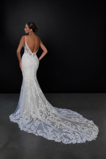 Martina Liana ML1916 #1 (IV-IV) Ivory Lace and Tulle over Ivory Gown thumbnail