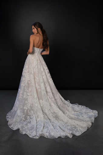 Martina Liana ML1996 #1 (IV-BC) Ivory Lace Tulle and Regal Organza over Biscotti Gown thumbnail