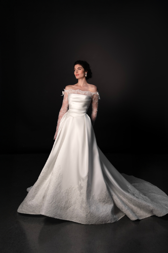 Martina Liana ML1992 #2 default IVORY LACE AND SILK IVORY thumbnail