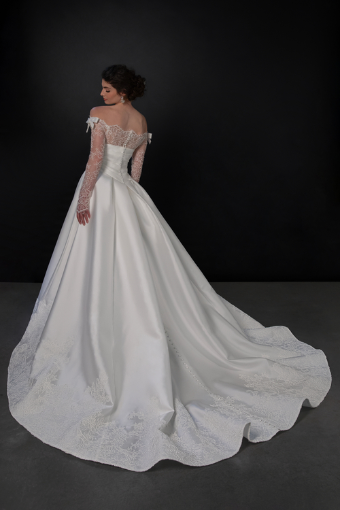 Martina Liana ML1992 #1 IVORY LACE AND SILK IVORY thumbnail