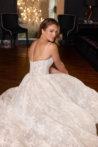 Essense of Australia D4425 #3 Ivory/Ivory Ivory/Biscotti thumbnail