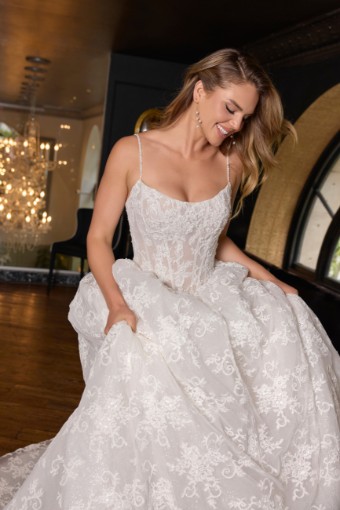 Essense of Australia D4425 #2 Ivory/Ivory Ivory/Biscotti thumbnail