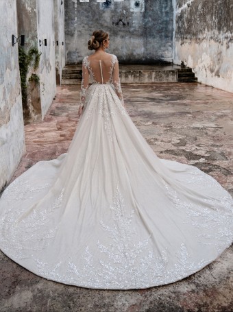 Allure Bridals C661T (INCLUDED WITH DRESS FOR SAMPLE SALE) #1 Mocha/Champagne/Ivory/Silver thumbnail