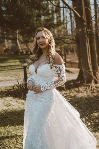 Martina Liana 1359 #0 default (IVIV-PL) Ivory Lace & Tulle ov Ivory Gown w/ Porcelain Tulle Illusion thumbnail