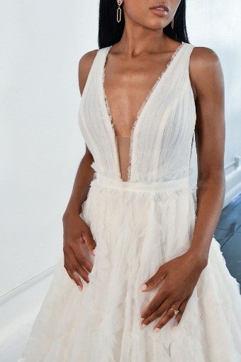 Martina Liana 1531 #2 Ivory/Ivory/Platinum Ivory/Biscotti/Platinum thumbnail