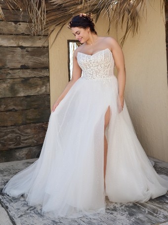 Rebecca Ingram 23RS721A01 - KIANDRA #1 Ivory Over Blush thumbnail