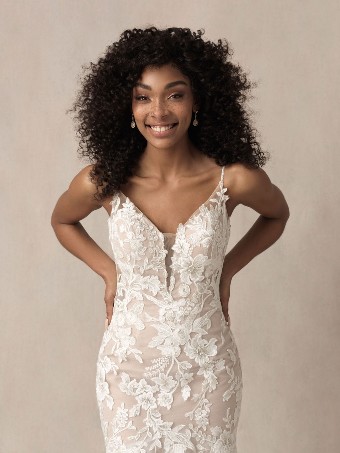 Allure Bridals 9851 #2 default Mocha/Ivory/Nude/Silver thumbnail