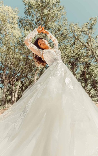 Essense of Australia D3274 #5 Ivory thumbnail