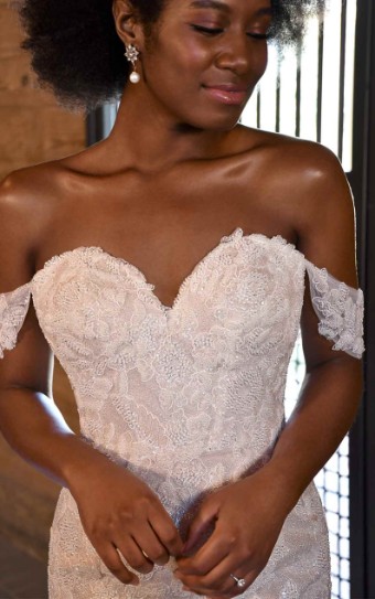 Essense of Australia D3371 #3 Ivory/Champagne/Silver/Biscotti thumbnail