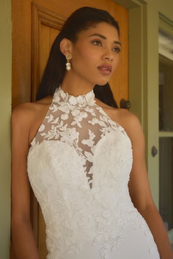 Casablanca Bridal BL481-1 Leandra #4 Ivory/Nude thumbnail