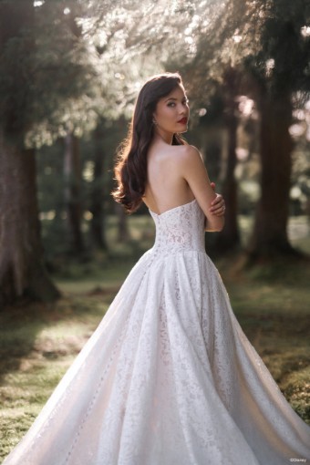 Disney Fairy Tale Weddings D467 Snow White - TRUNK SHOW #5 Mocha/Champ/IV thumbnail