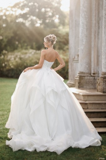 Disney Fairy Tale Weddings D463 Cinderella #2 Ivory/Silver thumbnail