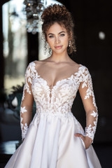 Allure Bridals A1105 #1 IVORY/CHAMP/NUDE thumbnail
