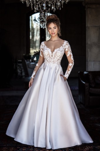 Allure Bridals A1105 #0 default IVORY/CHAMP/NUDE thumbnail