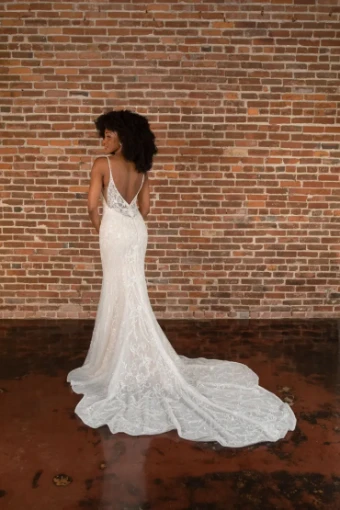 Essense of Australia D3837 #1 Ivory/Platinum thumbnail