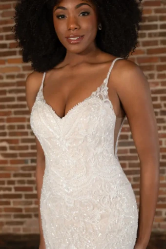 Essense of Australia D3837 #2 default Ivory/Platinum thumbnail