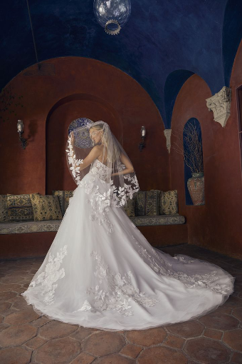 Casablanca Bridal 2553 VERITY #3 default Ivory/Light Blue/Purple/Nude/Ivory thumbnail