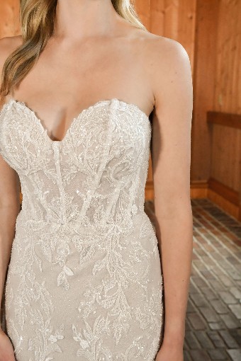 Essense of Australia D3647 #2 default (IVIV-IV) Ivory Lace & Tulle over Ivory Gown w Ivory Tulle Illusion thumbnail