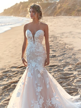 Rebecca Ingram Hattie #2 default All Ivory (gown with Ivory Illusion) thumbnail