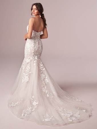 Rebecca Ingram Hattie #1 All Ivory (gown with Ivory Illusion) thumbnail
