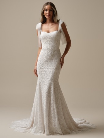 Rebecca Ingram BERKELEY #4 default Ivory over Pearl (gown with Natural Illusion) thumbnail