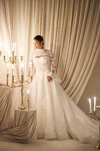 Allure Couture C807 - TRUNK SHOW #1 Ivory/Nude thumbnail