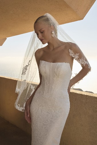Casablanca Bridal 2601 Veridiana - TRUNK SHOW #6 Ivory/Ivory thumbnail