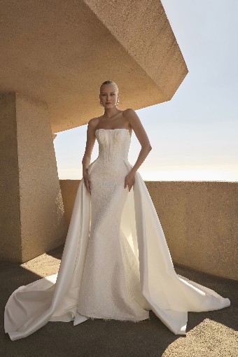 Casablanca Bridal 2601 Veridiana - TRUNK SHOW #0 default Ivory/Ivory thumbnail