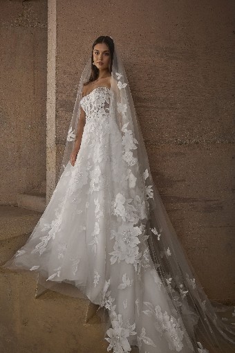 Casablanca Bridal 2602 Morley - TRUNK SHOW #6 default Ivory/Sorbet/Nude/Ivory thumbnail