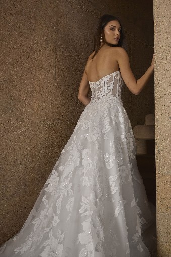 Casablanca Bridal 2602 Morley - TRUNK SHOW #3 Ivory/Sorbet/Nude/Ivory thumbnail