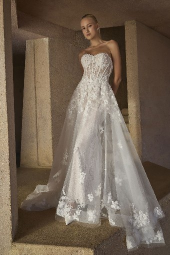 Casablanca Bridal 2606 Elysia - TRUNK SHOW #0 default Ivory/Nude thumbnail