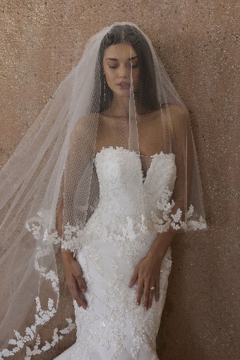Casablanca Bridal 2607 Aerys - TRUNK SHOW #5 Ivory/Nude thumbnail