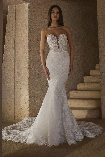 Casablanca Bridal 2609 Gwendolyn - TRUNK SHOW #0 default Ivory/Nude thumbnail