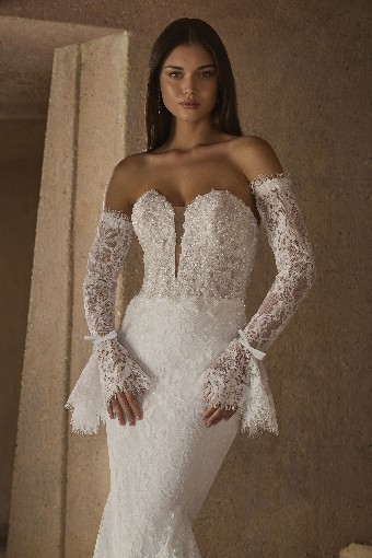Casablanca Bridal 2609 Gwendolyn - TRUNK SHOW #6 default Ivory/Nude thumbnail