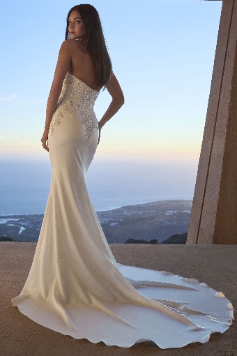 Casablanca Bridal 2611 Oceana - TRUNK SHOW #2 Ivory/Silver thumbnail