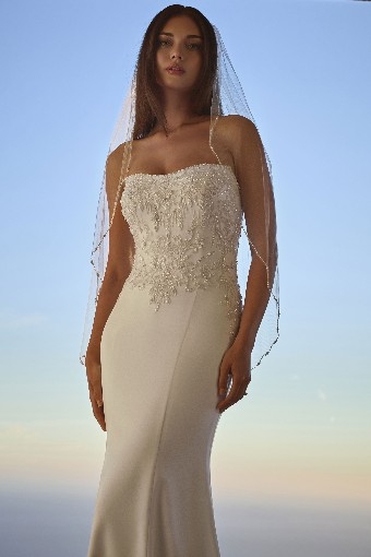 Casablanca Bridal 2611 Oceana - TRUNK SHOW #5 default Ivory/Silver thumbnail