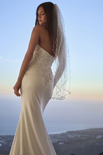Casablanca Bridal 2611 Oceana - TRUNK SHOW #4 Ivory/Silver thumbnail