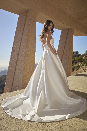 Casablanca Bridal 2612 Clarisse - TRUNK SHOW #2 Diamond White/Nude/Ivory thumbnail