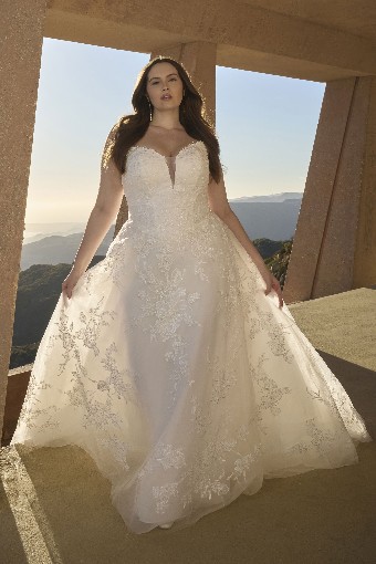 Casablanca Bridal 2614 Meridian - TRUNK SHOW #4 Ivory/Nude thumbnail